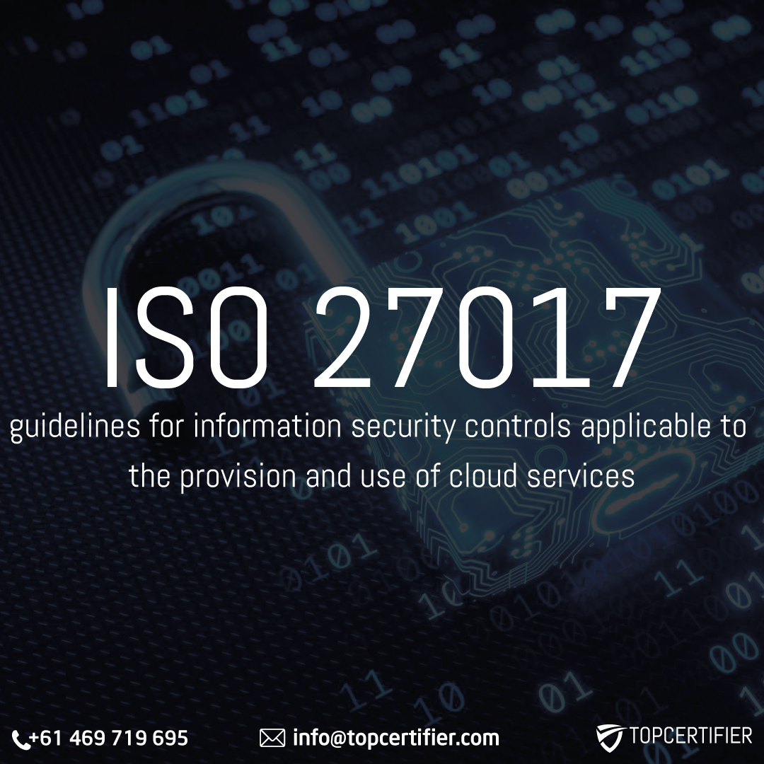 iso 27017 certification in Australia